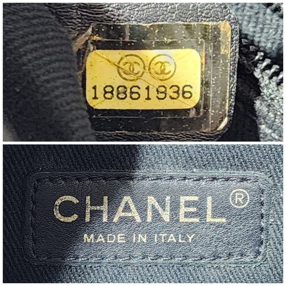 CHANEL Calfskin Chevron Quilted Medium Surpique Flap Shoulder Bag Black - Picture 4 of 16